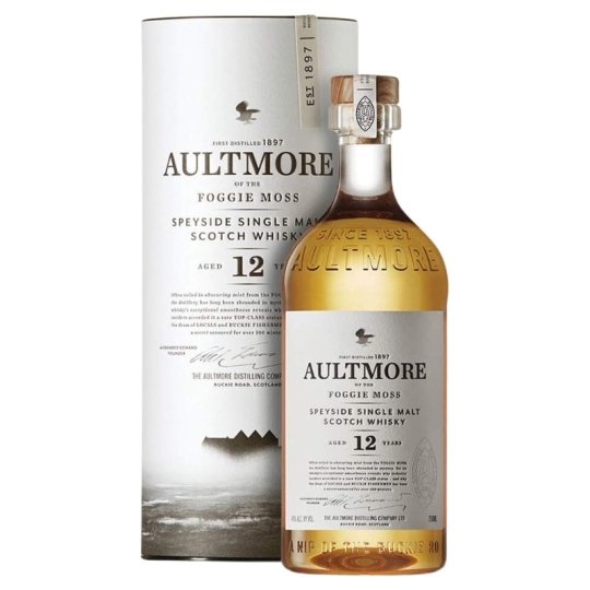 AultMore 12 Năm Single Malt Scotch Whisky 700mL