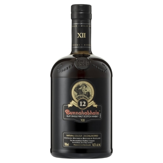 Bunnahabhain 12 Năm Single Malt Scotch Whisky 700mL