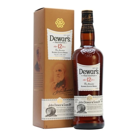 Dewar's 12 Năm Blended Scotch Whisky 700mL