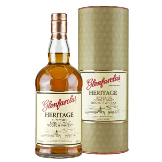 Glenfarclas Heritage Single Malt Scotch Whisky 700mL