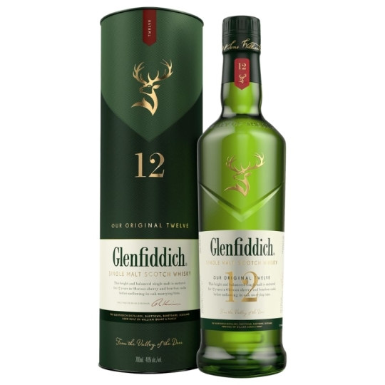 Glenfiddich 12 Năm Single Malt Scotch Whisky 750mL