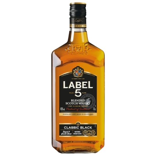 Label 5 Năm Blended Scotch Whisky 700mL