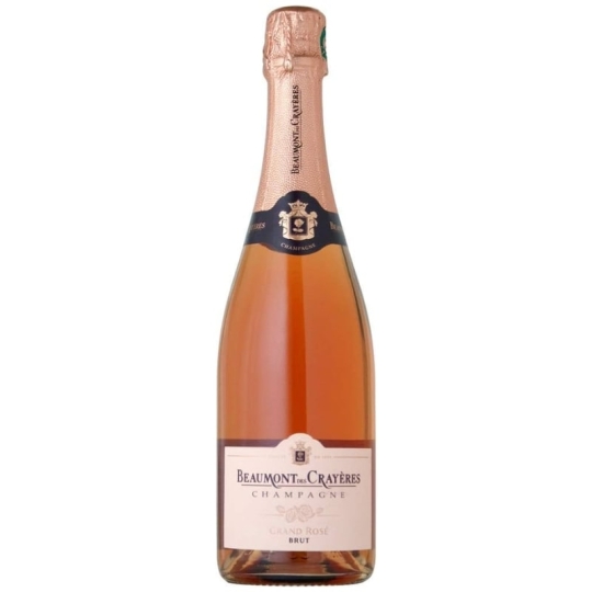 Rượu Champagne Beaumont des Crayeres Grand Rosé Brut
