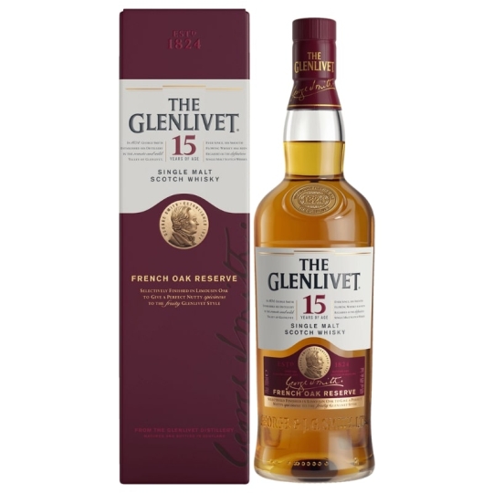 The Glenlivet 15 Năm Single Malt Scotch Whisky 700mL