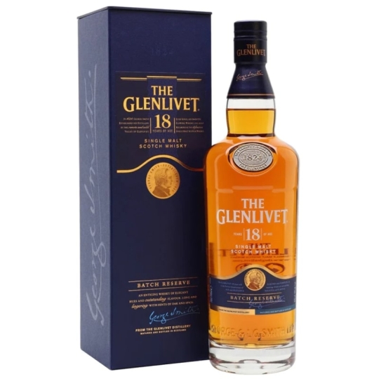 The Glenlivet 18 Năm Single Malt Scotch Whisky 